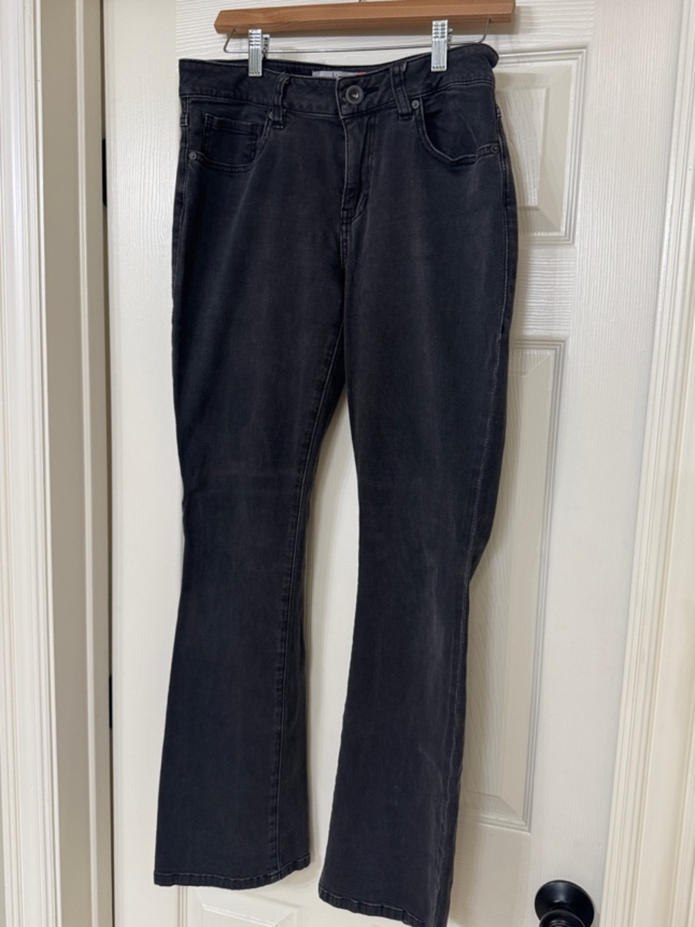 CAbi Black Wide-Leg Jeans